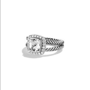 White Topaz David Yurman Ring